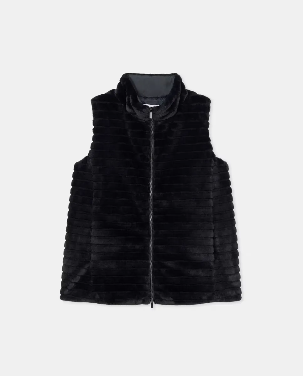 

Женский меховой жилет Couchel, черный