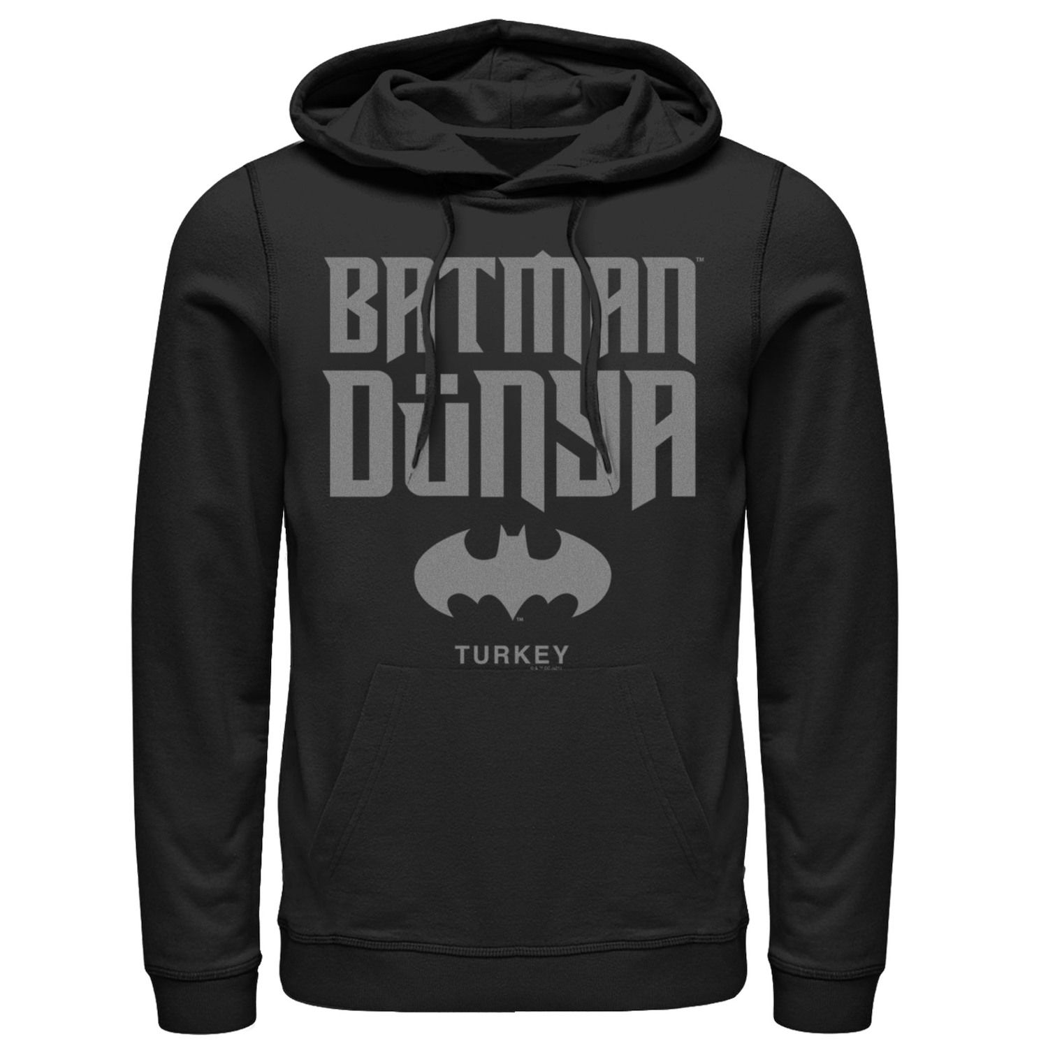 

Мужская толстовка с логотипом Batman Dunya Turkey Icon Licensed Character