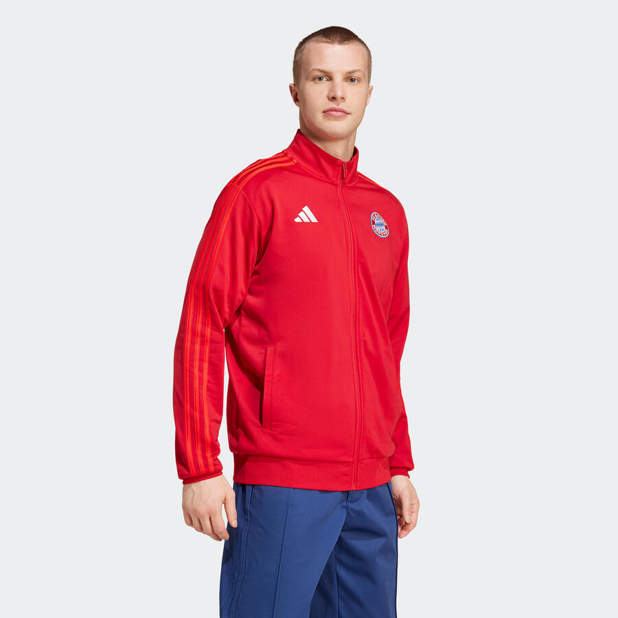ADIDAS Женская/мужская тренировочная куртка FC Bayern 25/26 — фото 4
