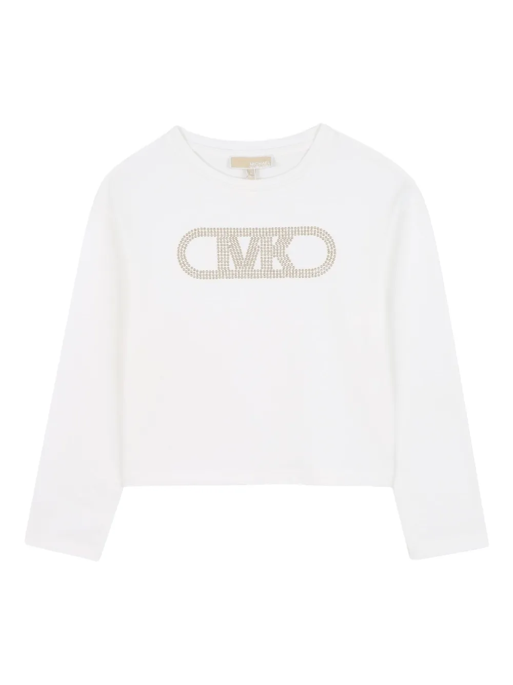 

Футболка с логотипом Michael Kors Kids, нейтральный