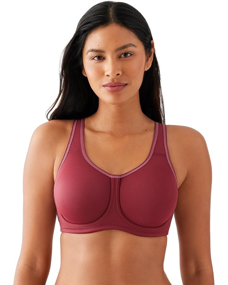 

Бюстгальтер Wacoal Sport Full Figure Underwire Bra, цвет Cordovan