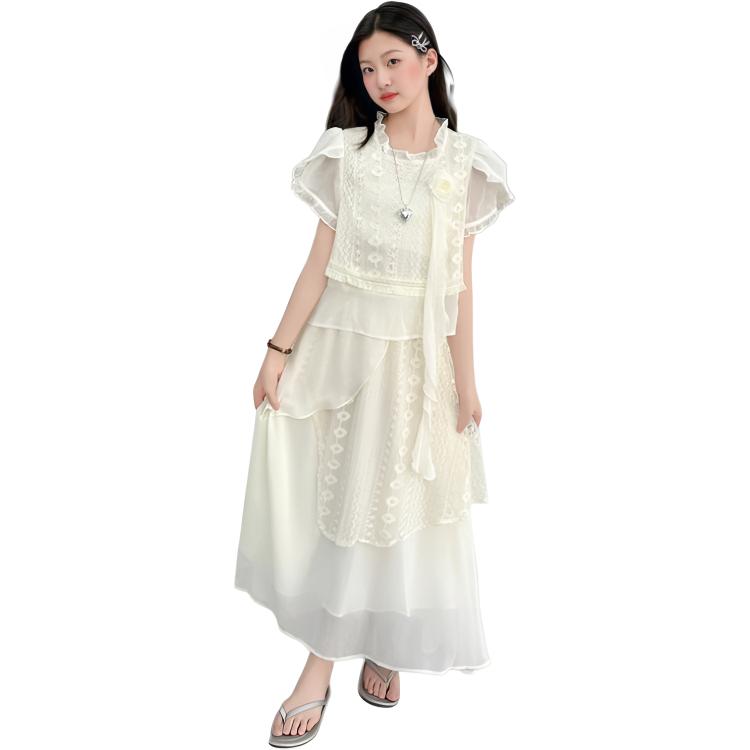 

Платье для дошкольниц PROTECTCAMEL, белый