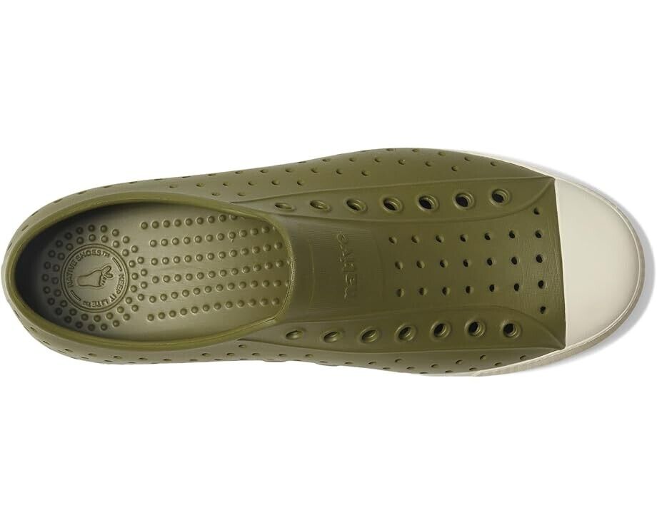 Кроссовки Native Shoes Jefferson Sugarlite Unisex US 5, зеленые, слипоны, комфорт, ZPO2436 — фото 3