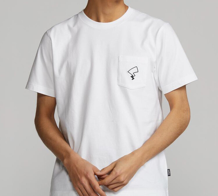 Футболка серии Pokémon Co-Branded, унисекс, белая Uniqlo, белый — фото 3