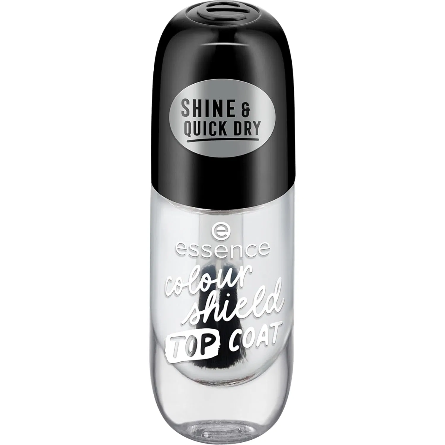 Верхнее покрытие essence cosmetics Colour Shield Top Coat Essence, Clear/Subtle