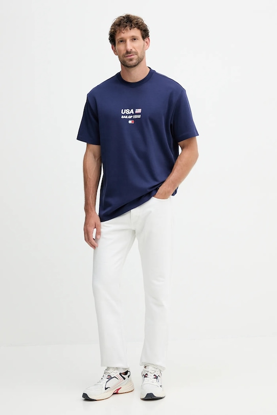 Футболка SAIL GP Tommy Hilfiger, темно-синий — фото 2