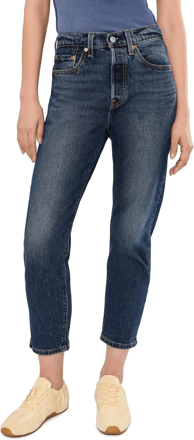 Джинсы 501 Crop, Levi's, New Believe Not Shrink-to-fit Stretch