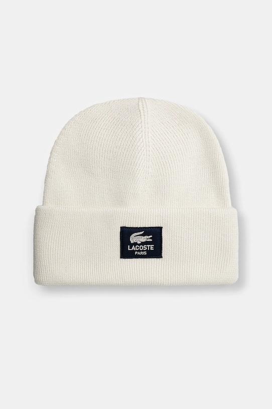 

Шапка Lacoste, бежевый