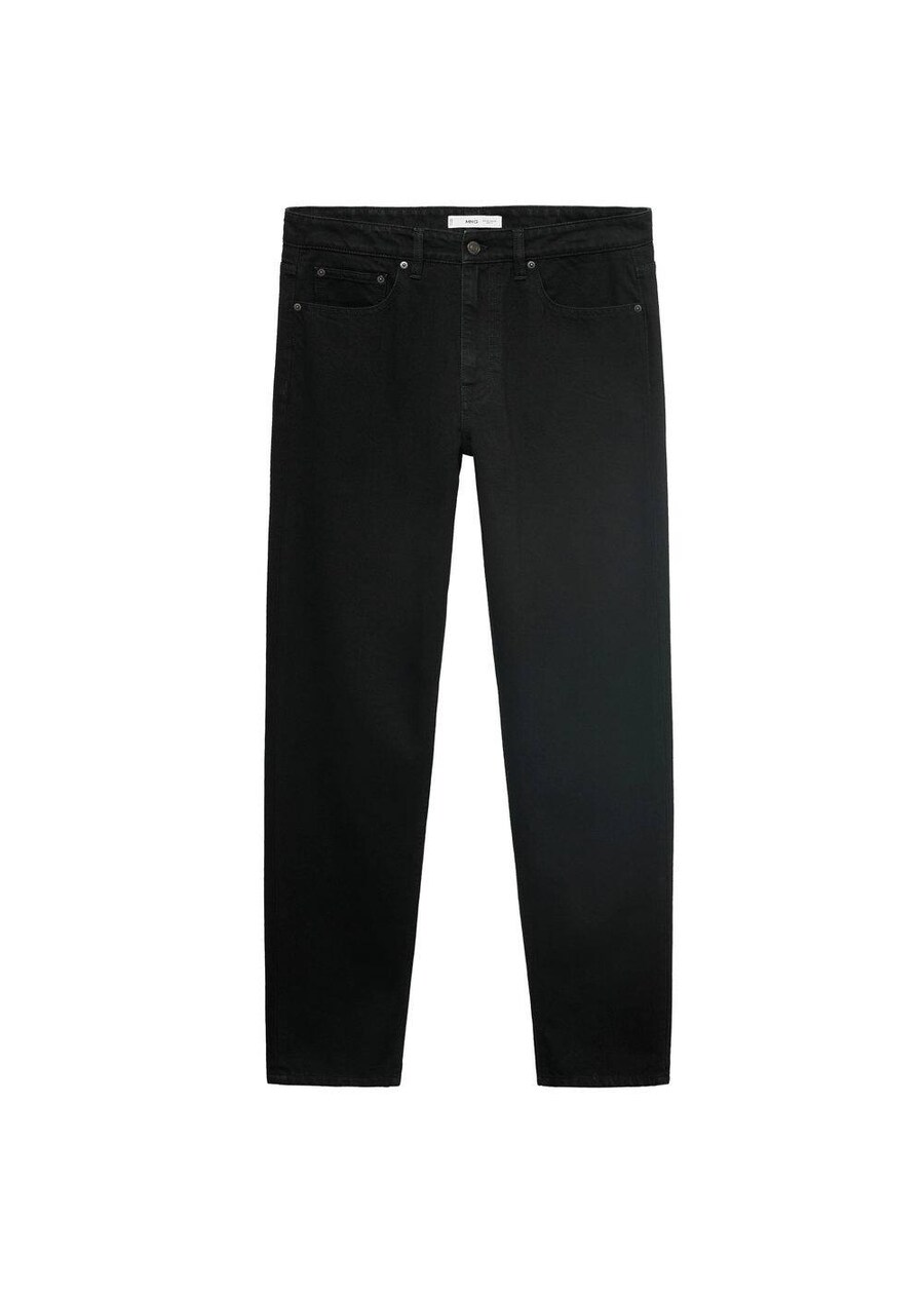 

Джинсы свободного кроя MANGO MAN Bob, Black