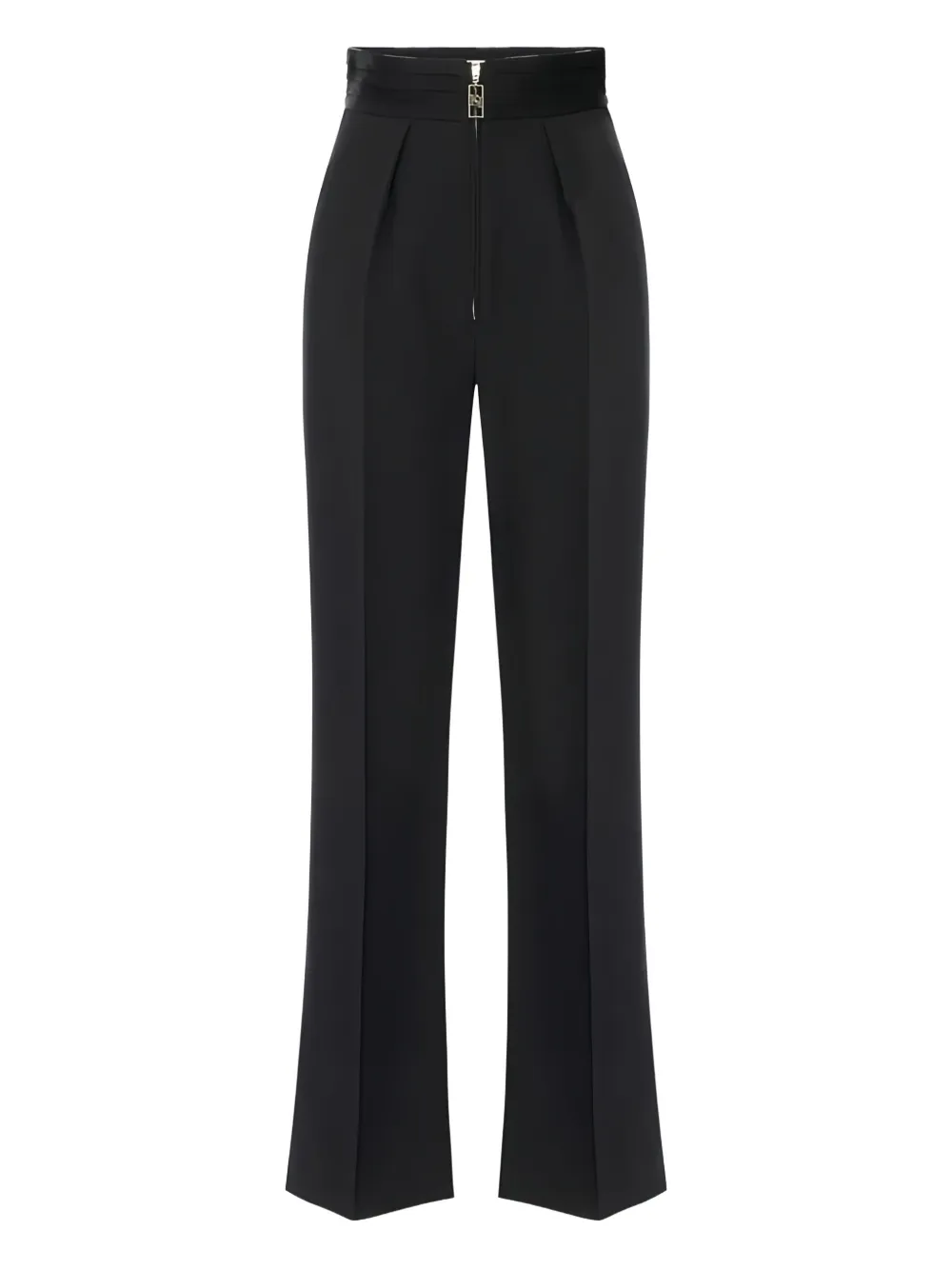 

Плиссированные брюки-палаццо Elisabetta Franchi, черный