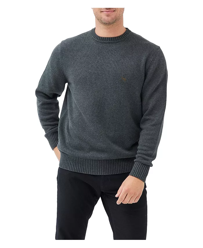 

Мужской свитер Gunn с круглым вырезом Rodd & Gunn, серый