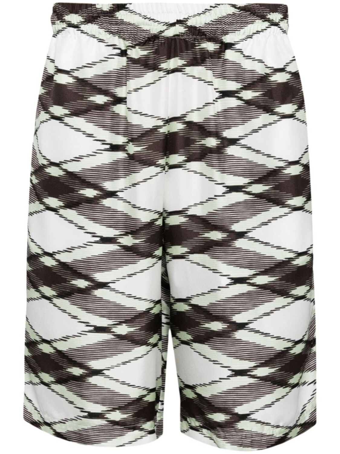 

Missoni шелковые шорты с узором, зеленый