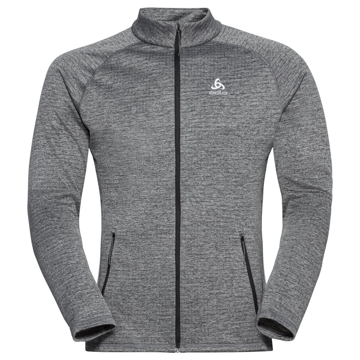 

Флисовая жилетка Odlo Midlayer Full Zip Tencia, цвет Dark Grey Melange