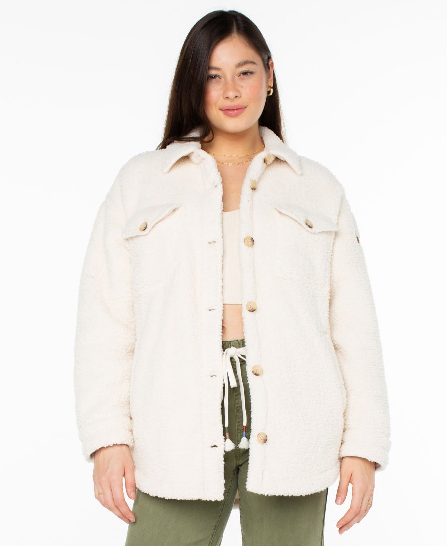 

Женская флисовая куртка Overlander Roxy, Parchment