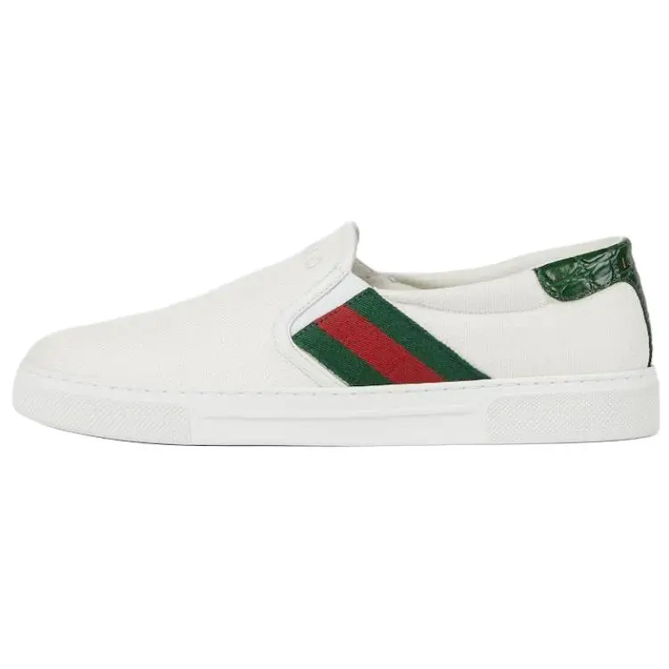 

GUCCI Мужские повседневные туфли ACE Uomo белого цвета