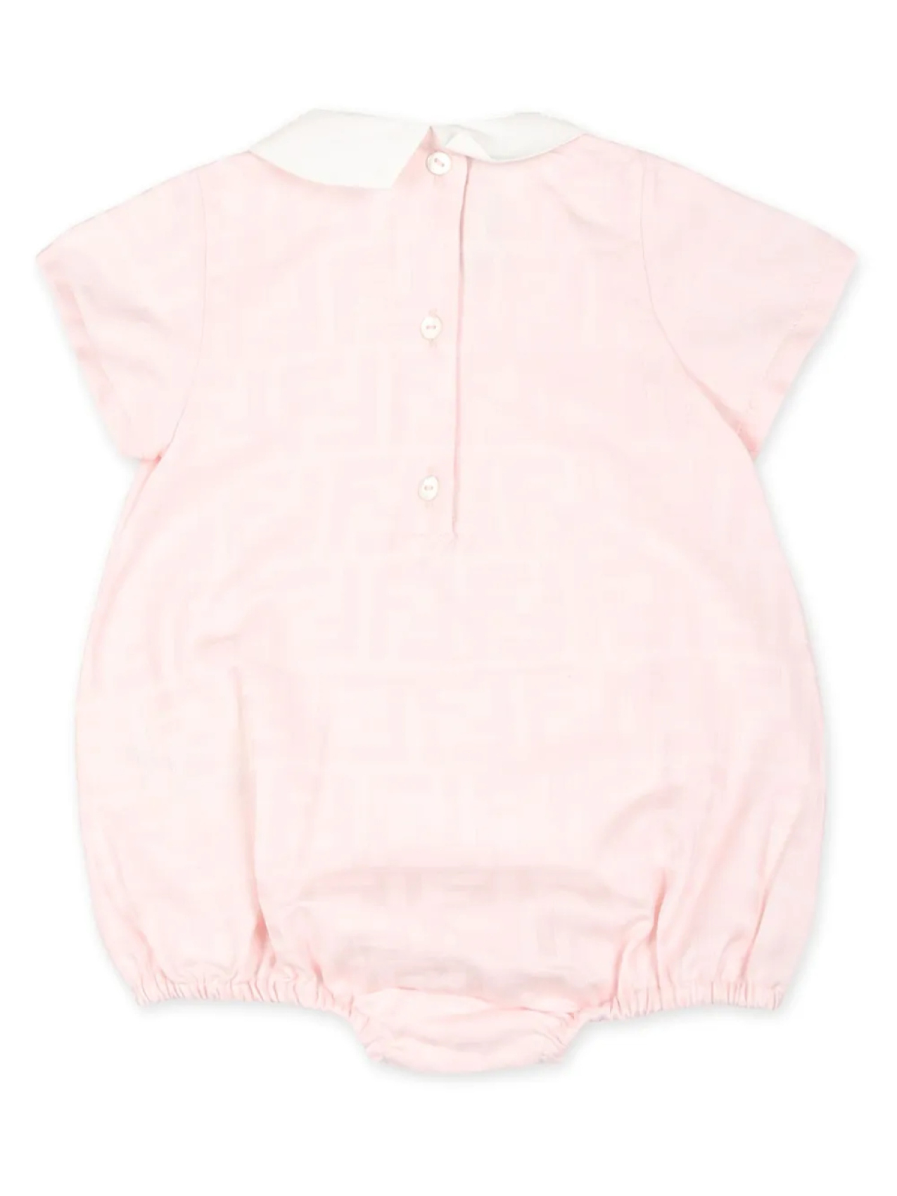 Комплект из двух комбинезонов Fendi Kids, розовый — фото 3