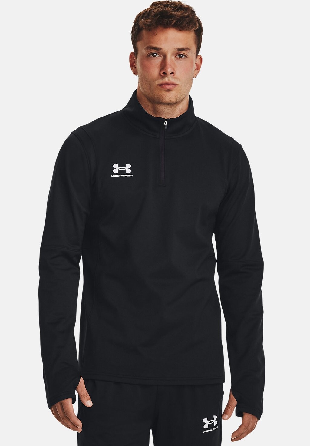 

Футболка с длинным рукавом Challenger Midlayer Under Armour, цвет black white