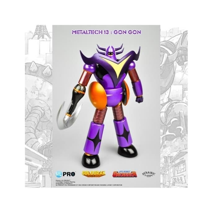

Grendizer Metaltech 13 Gon Gon 17см цвет Металлик Inna marka