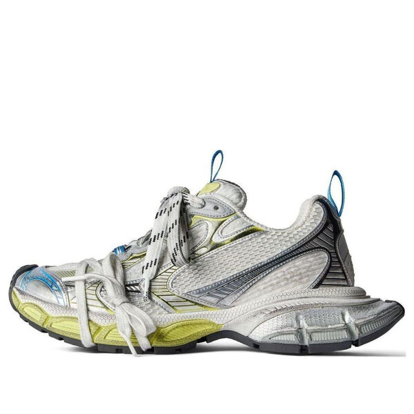 Кроссовки 3xl sneaker 'white yellow blue mesh' Balenciaga, белый