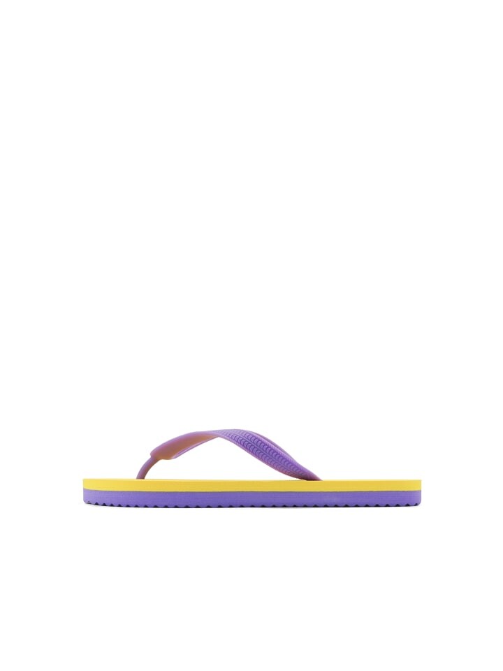 Шлепанцы Flip Flop Zehentrenner originals*color block, цвет Gelb/Violett — фото 2