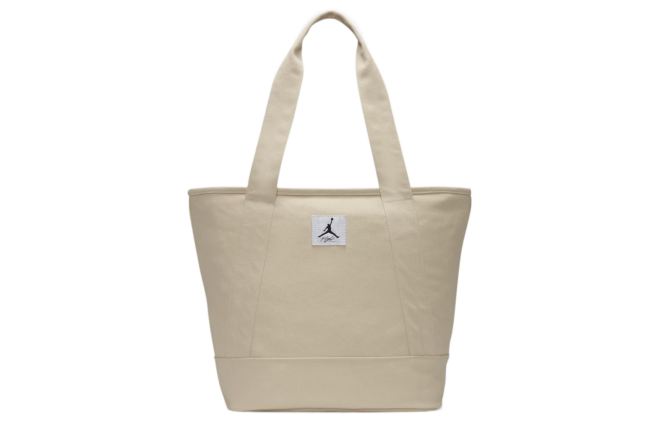 

Полиэстеровая сумка-шоппер Плечевая сумка Классическая женская бежевая Jordan