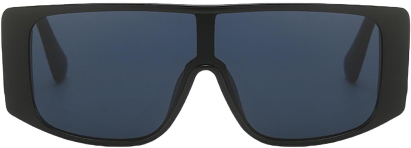 

Роскошные цельные солнцезащитные очки для женщин и мужчин, модные в винтажном панк-стиле, с крупной оправой и решетчатым дизайном, увеличенного размера TYUVIVO, Red Purple