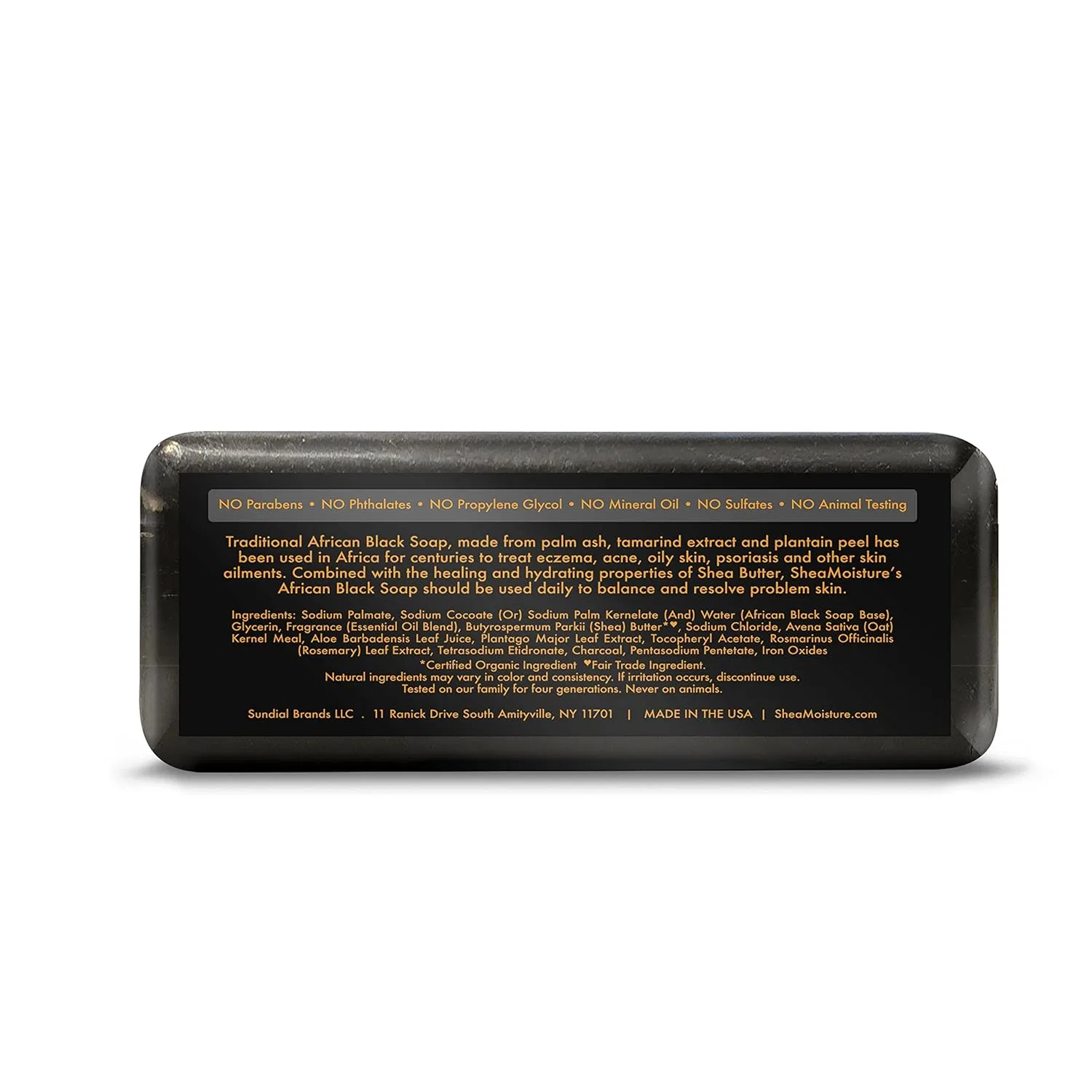 Набор органического африканского черного мыла с маслом ши от Shea Moisture Shea Moisture, Organic African Black — фото 4