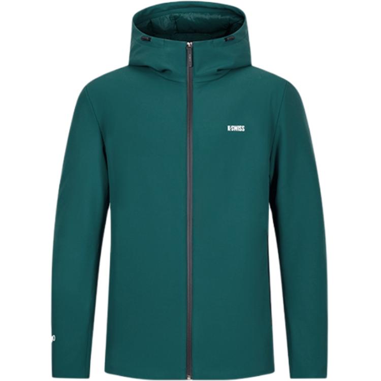 

K·SWISS Куртка пуховая мужская фиолетово-голубая, Purplish Cyan