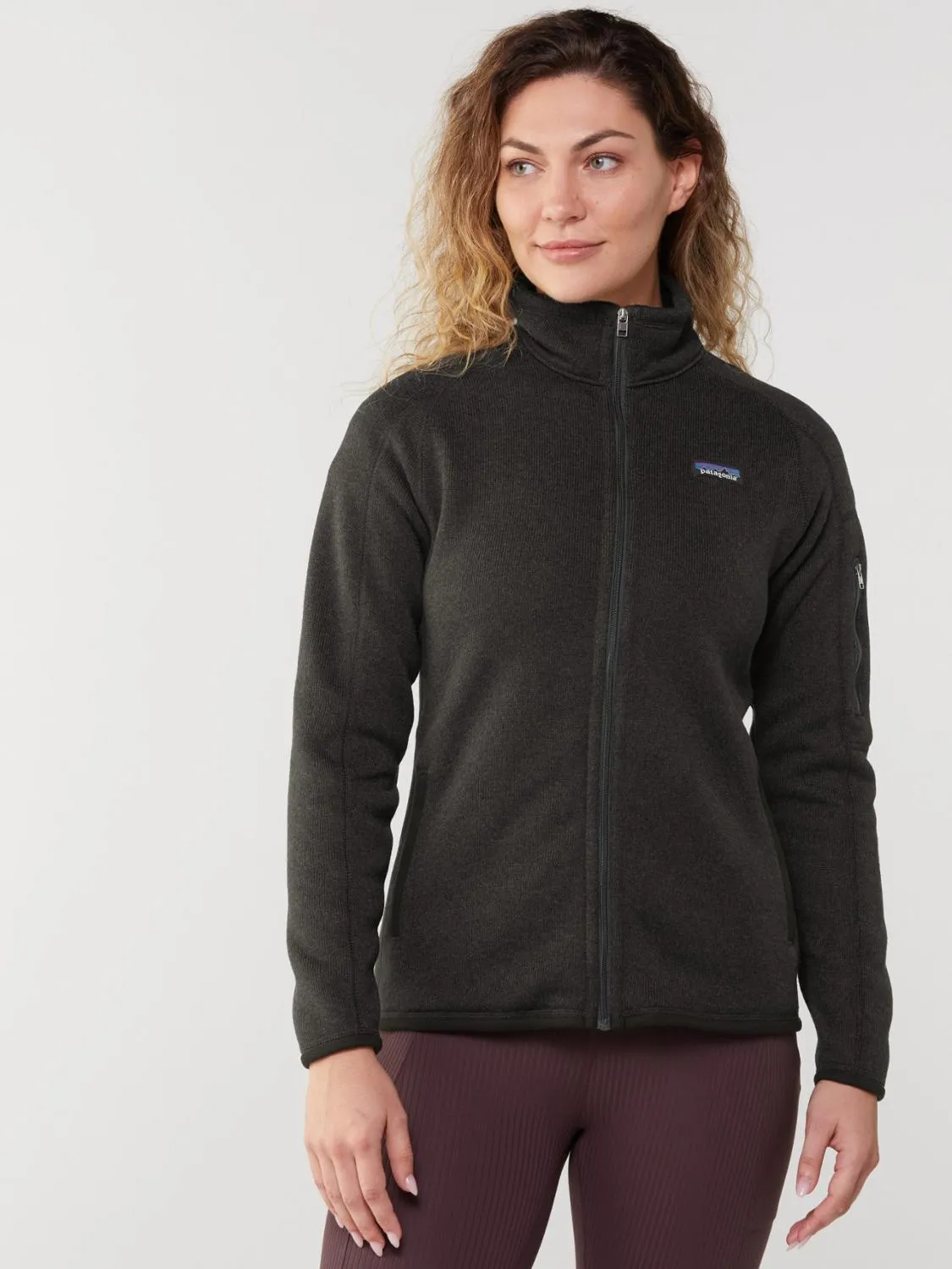 Утеплённая флисовая куртка Better Sweater Patagonia, Black — фото 2