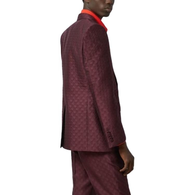 Деловой костюм Gucci Burgundy — фото 4
