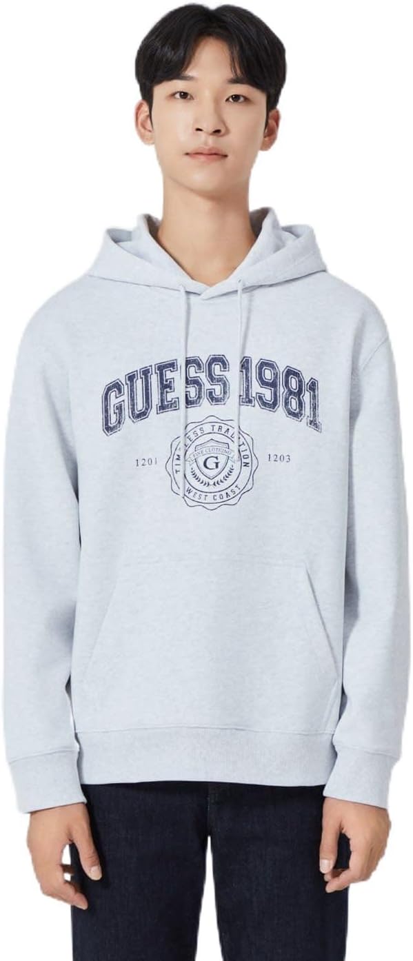 

Мужская толстовка с капюшоном GUESS, размер L/SLV