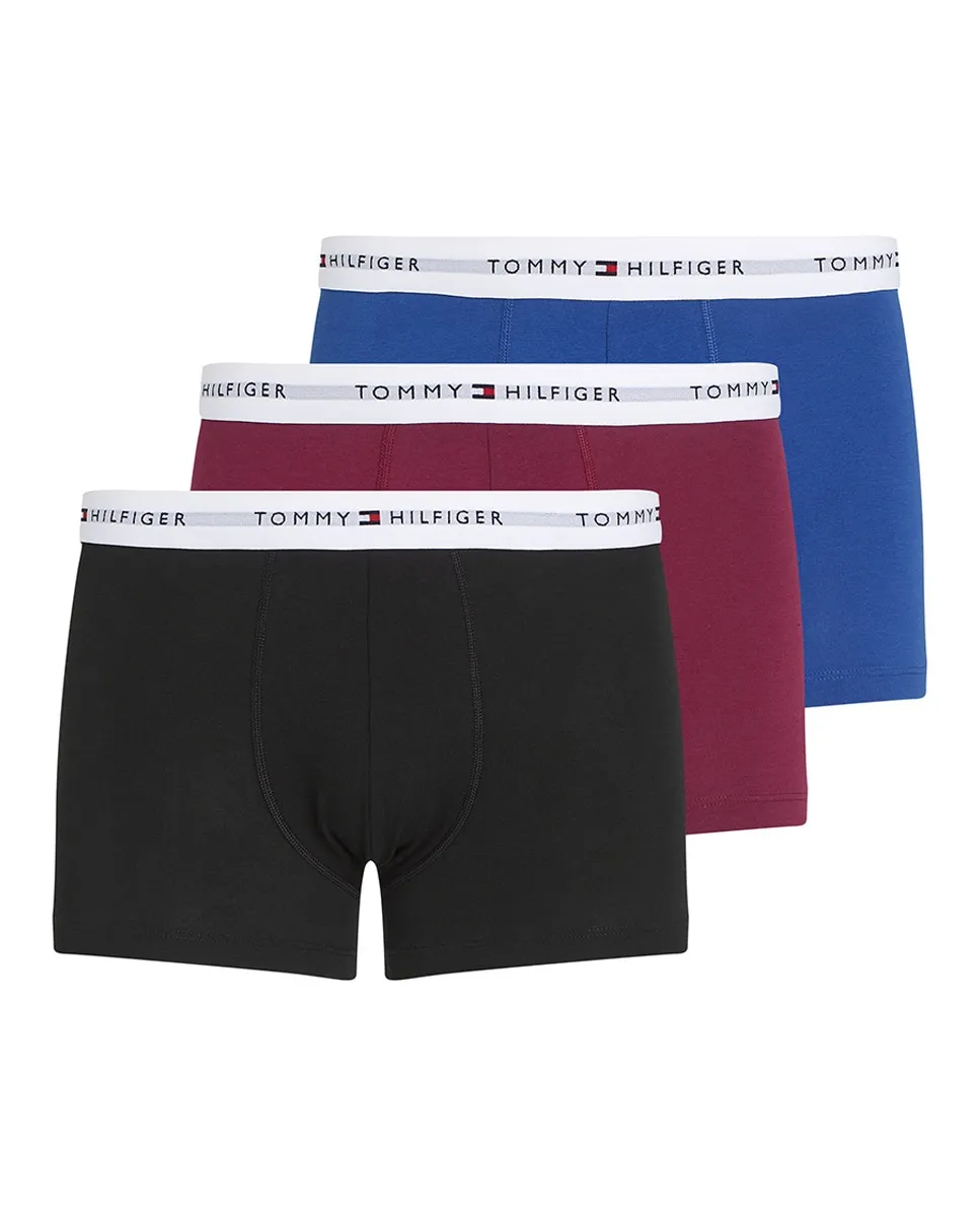 

Упаковка из 3 трикотажных трусов-боксеров Tommy Hilfiger, мультиколор