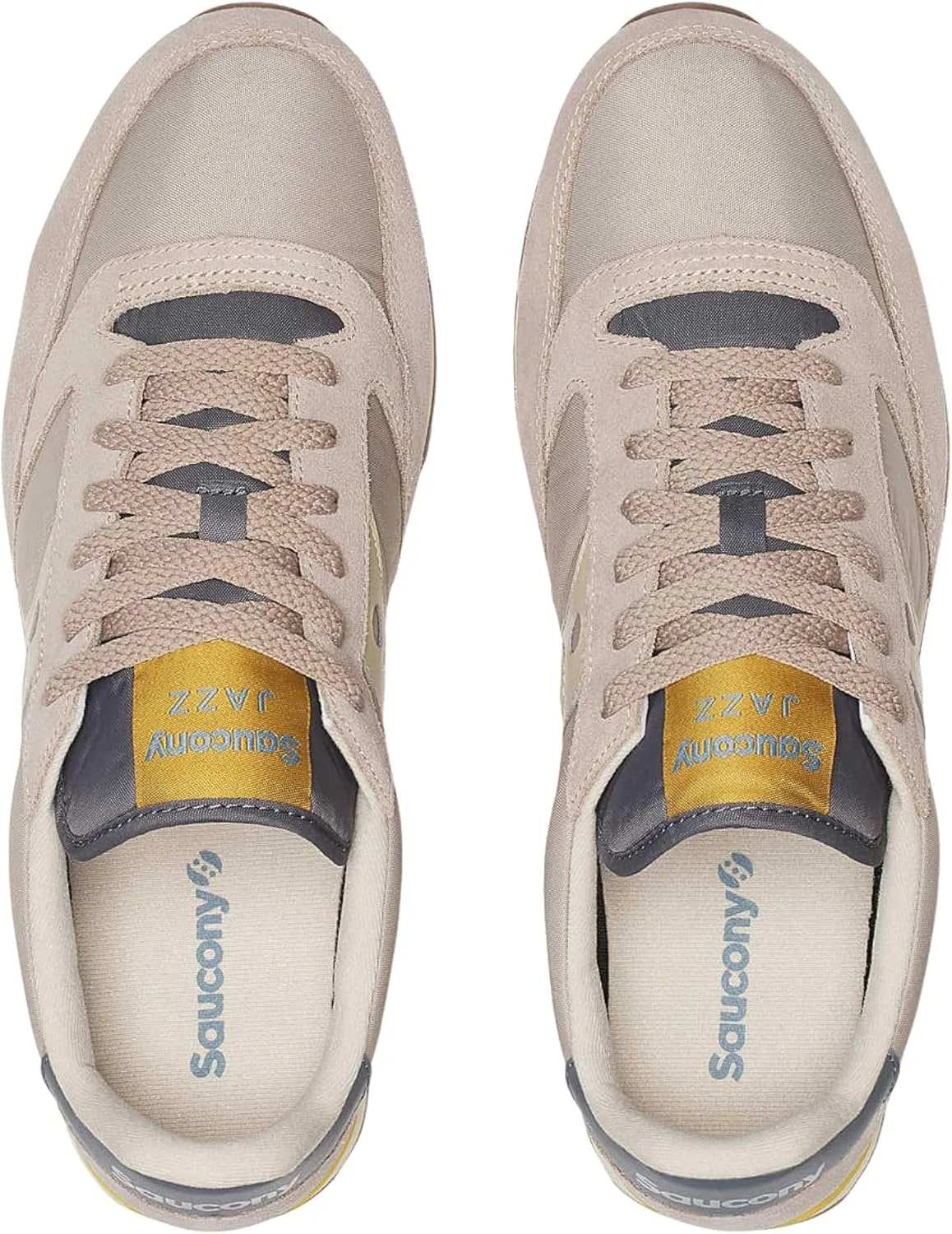 Мужские винтажные кроссовки Saucony Jazz Original, слоновая кость — фото 2