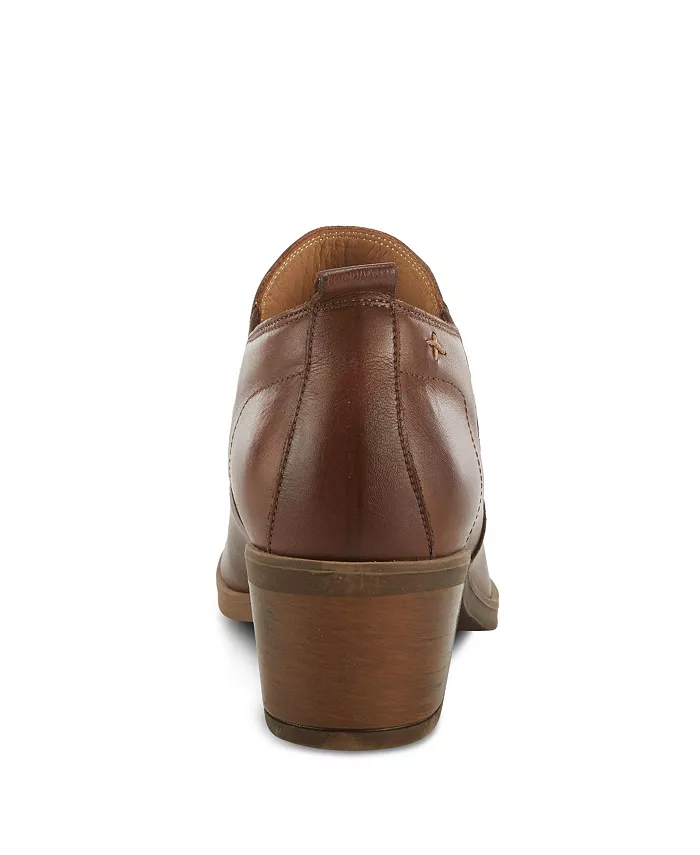 Туфли Phaedra Premium Leather с мягкой стелькой, поддержкой свода стопы и низким каблуком Spring Step, коричневый — фото 4