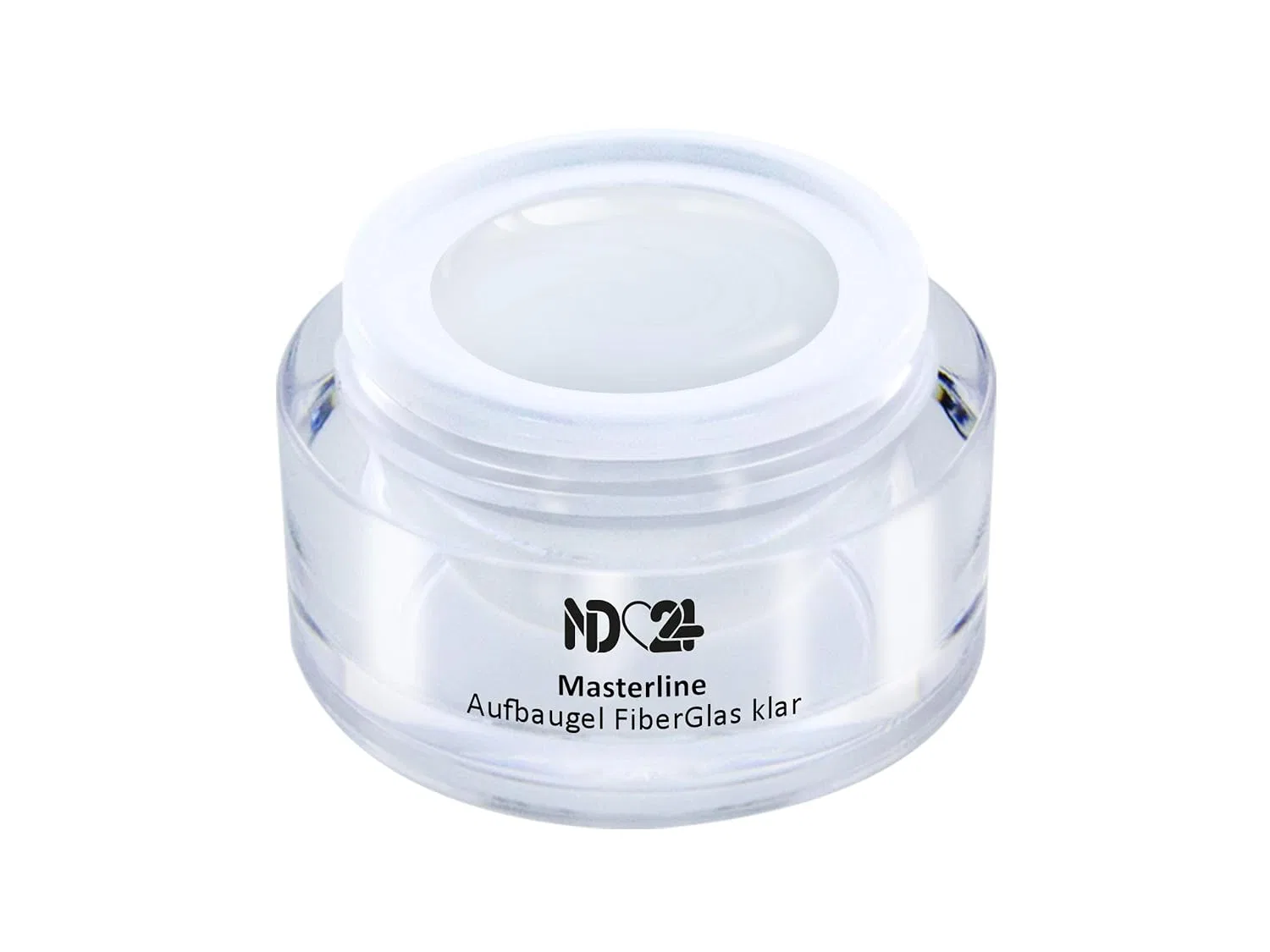 УФ/LED гель для наращивания «Fibreglass Builder Gel Clear» от Masterline Nd24 Naildesign, Fibreglass - Clear