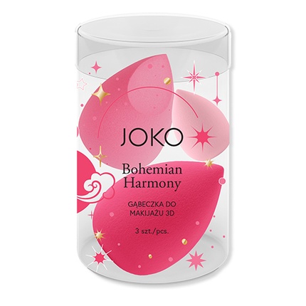 

3D-губка для макияжа Bohemian Harmony - 3 шт Joko