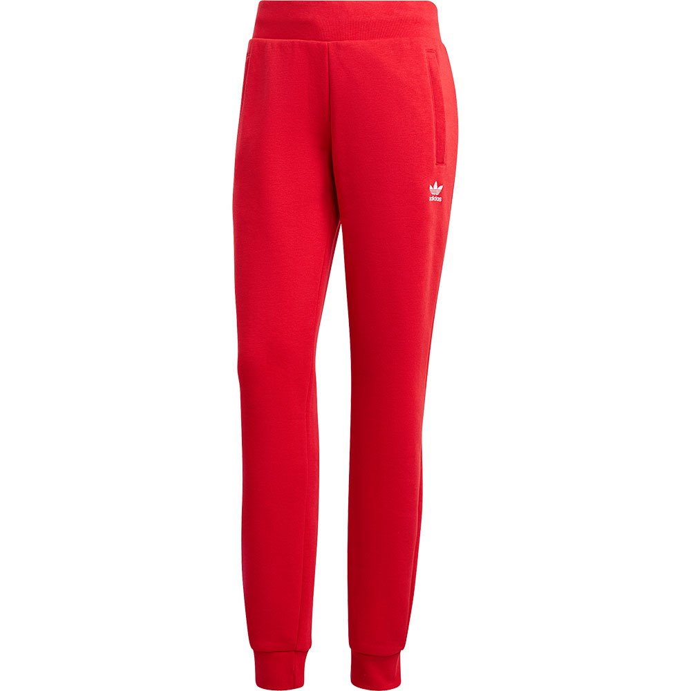 

Джоггеры adidas Originals Adicolor Essentials Fleece Slim Joggers, красный