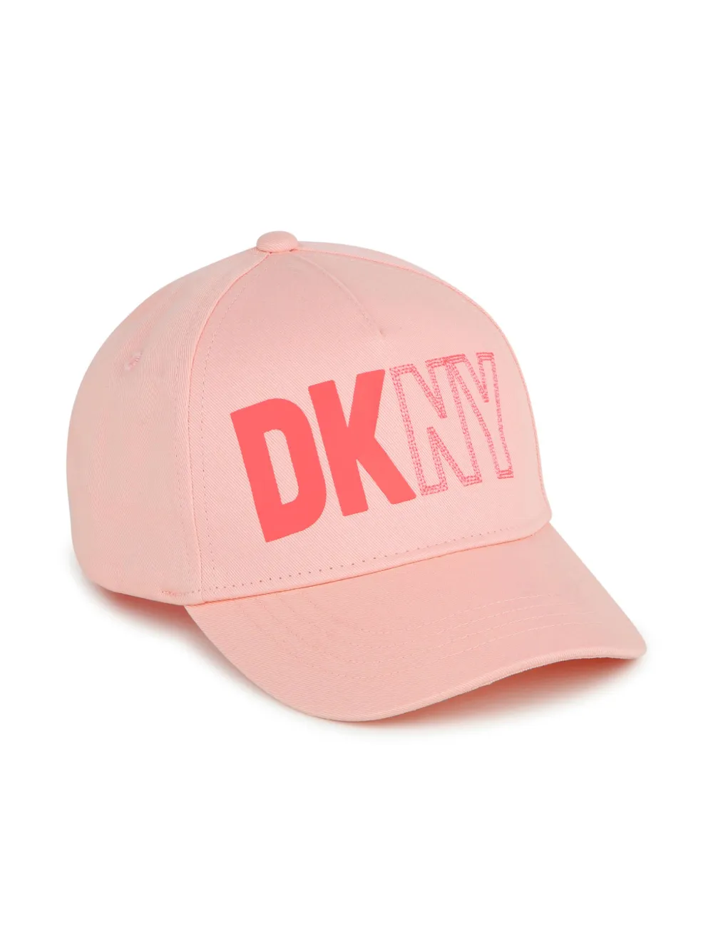 

Твиловая кепка с логотипом Dkny Kids, розовый