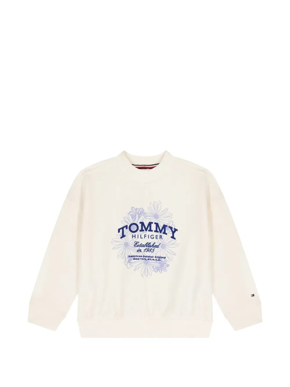 Толстовка с цветочным принтом Tommy Hilfiger Junior, нейтральный