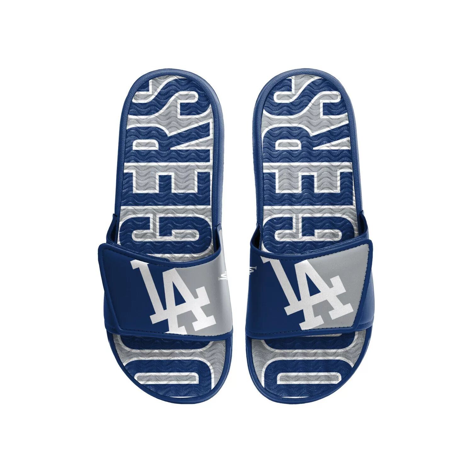 

Мужские гелевые шлепанцы с логотипом FOCO Los Angeles Dodgers