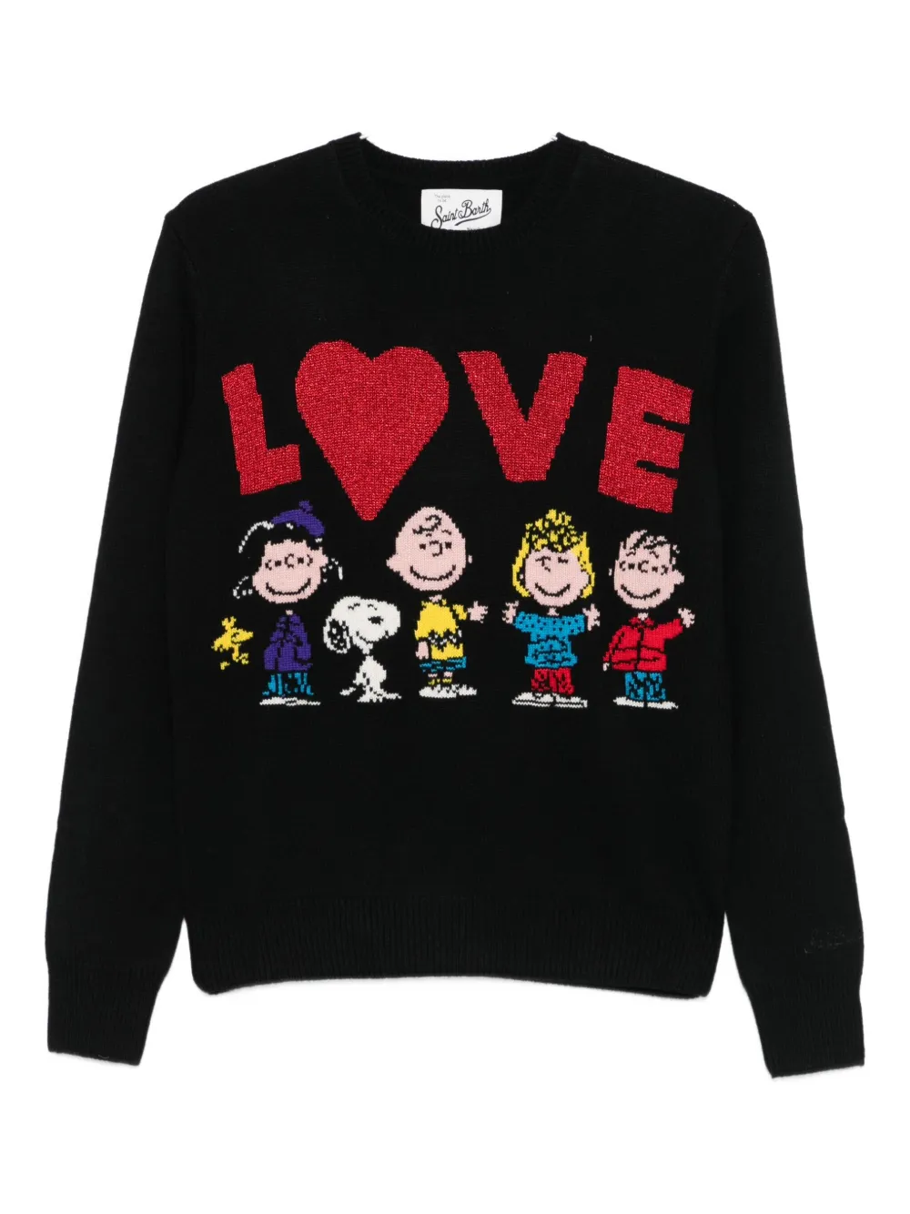 

Джемпер X Peanuts New Queen с интарсией Mc2 Saint Barth, черный