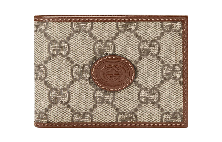 

GUCCI Мини-кошелек для карт с кожаной отделкой