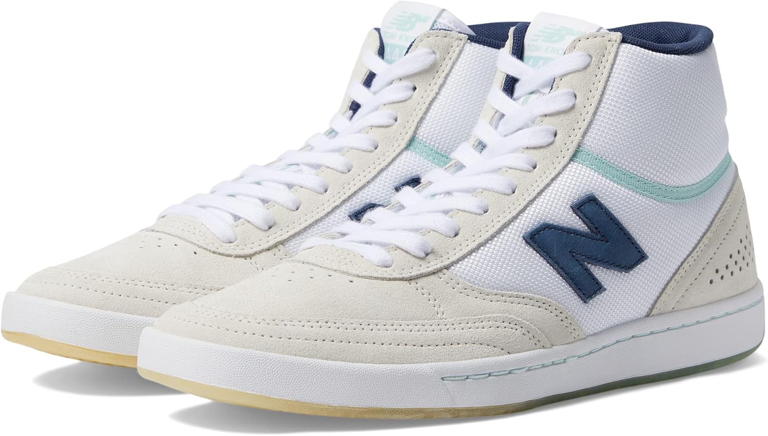 

Мужские кроссовки для скейтбординга New Balance 1010 Tiago Lemos, White/Teal