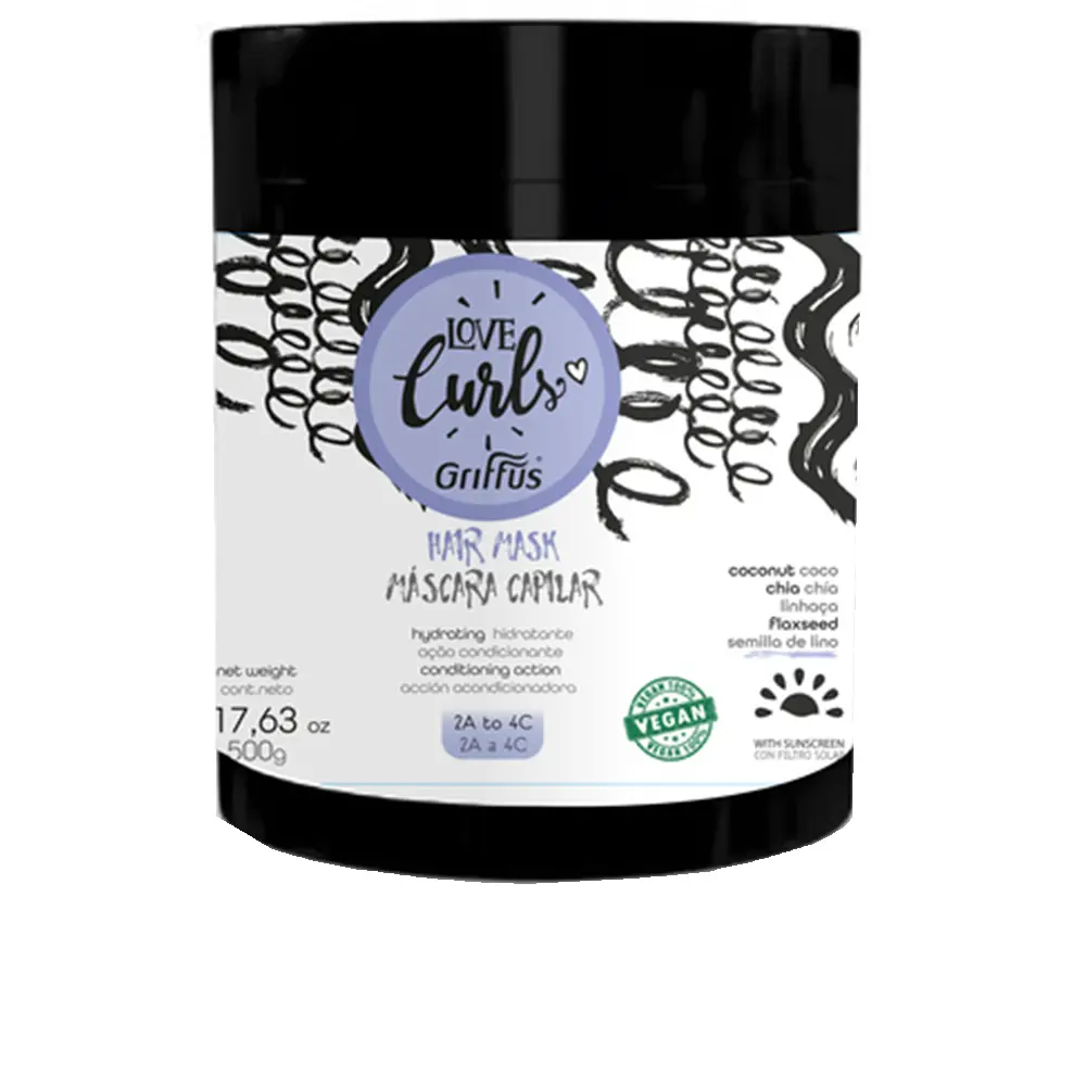 

Тушь для ресниц Love curls mascara capilar 2a-4c Griffus, 500 гр.