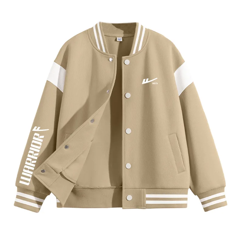 Детская бейсбольная майка со стойкой WARRIOR, Black/H Silicone Huili White K+H White Logo Right Sleeve K — фото 4