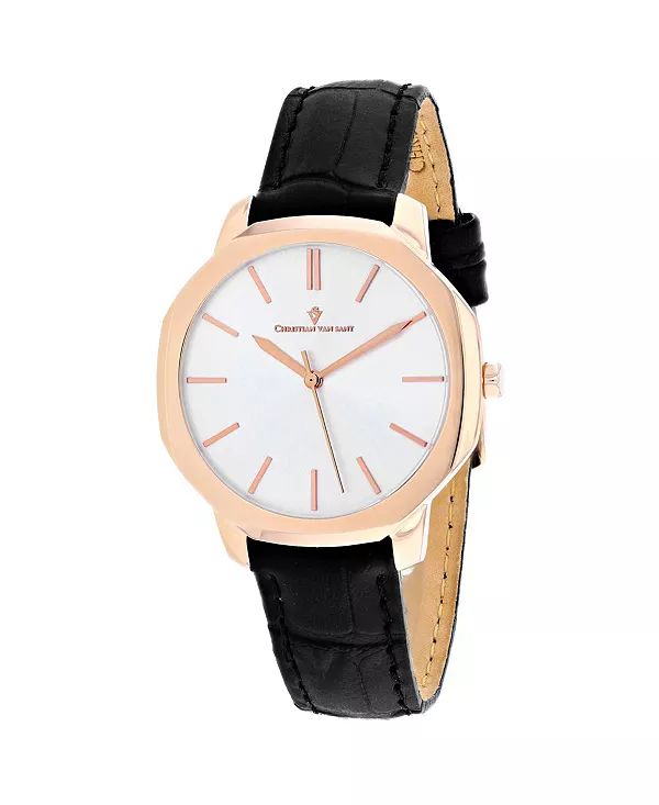 

Женские часы Octave с тонким серебряным циферблатом - cv0503 Christian Van Sant, silver