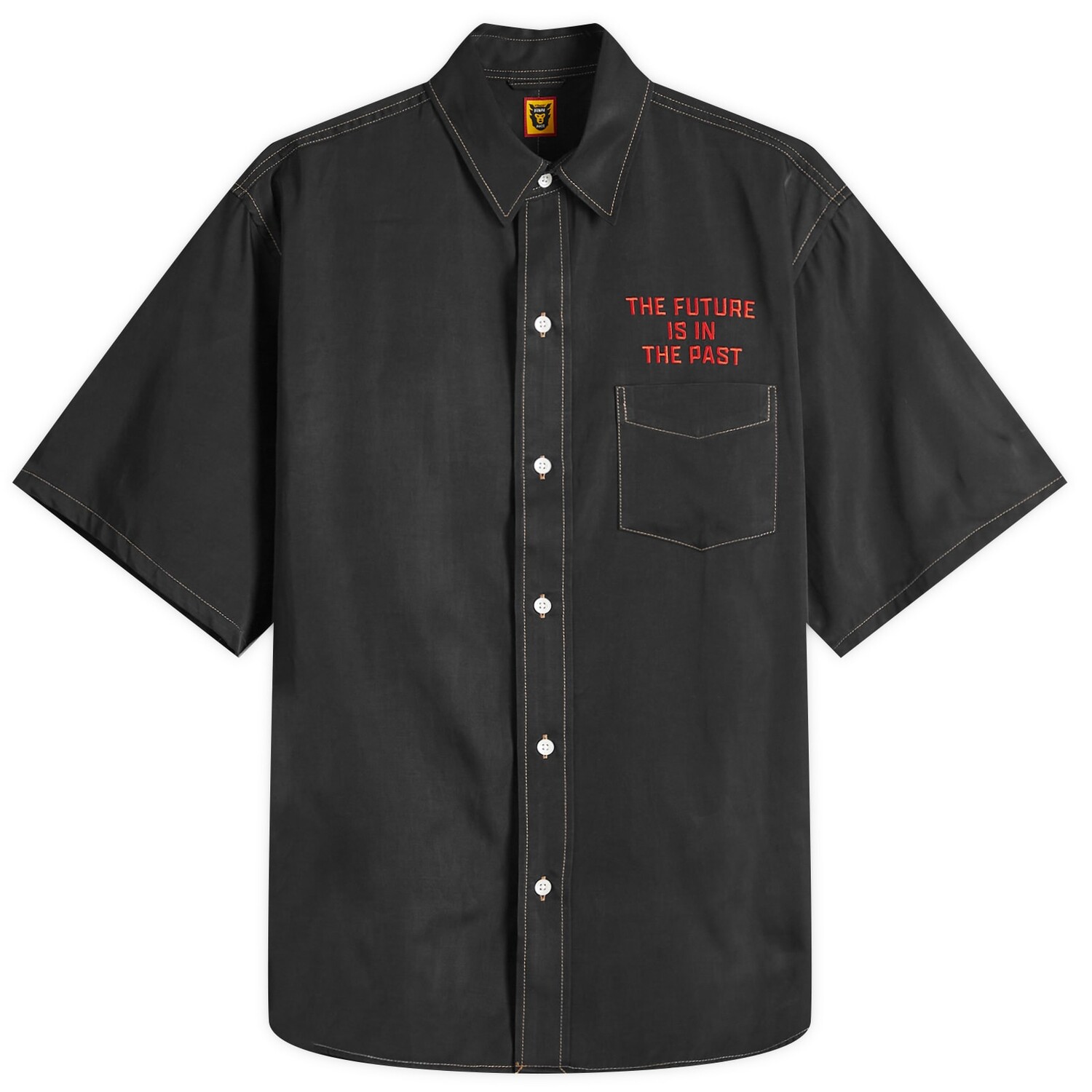 

Рубашка Human Made Dragon Short Sleeve Shirt, черный