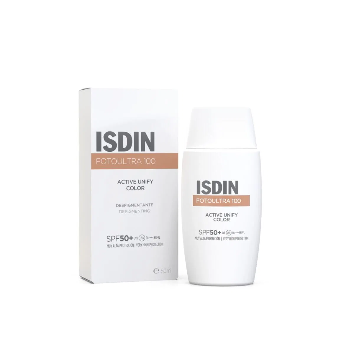 Солнцезащитный крем «Foto Ultra 100 Active Unify Color Spf50» от Isdin Isdin — фото 2