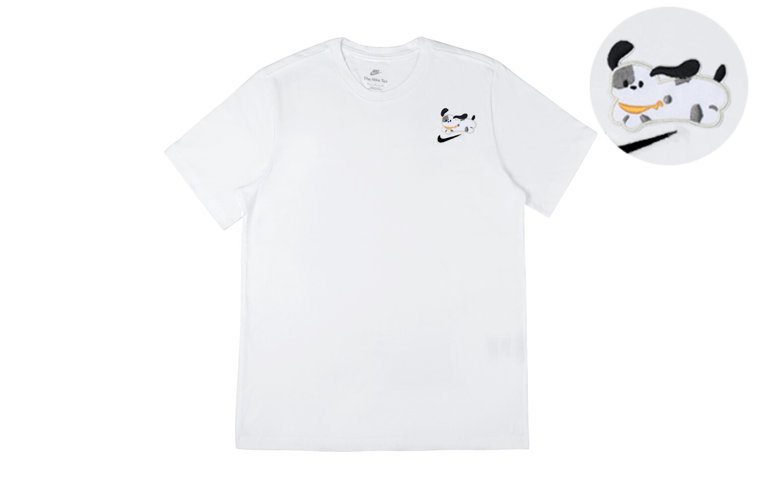 

Спортивная футболка мужская белая Nike, белый