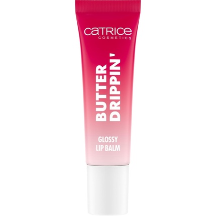 Бальзам для губ Butter Drippin' Glossy Lip Balm № 050 Красный увлажняющий Catrice — фото 2